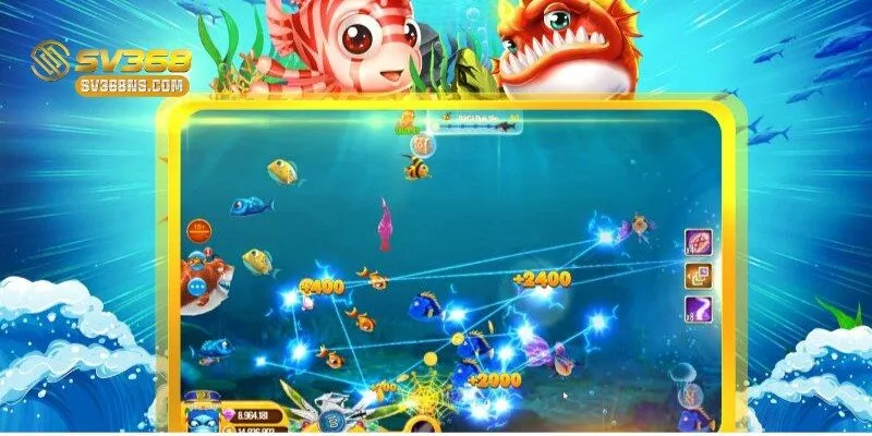 Giao diện dễ sử dụng của Bắn cá SV368 trên thiết bị di động